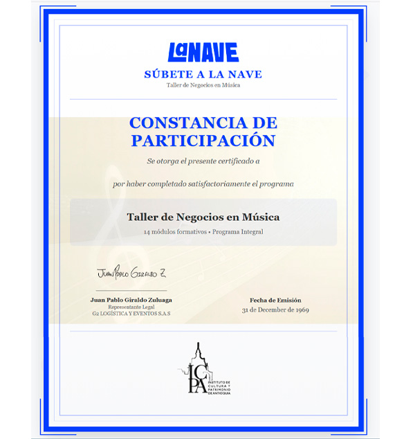 Certificado Preview